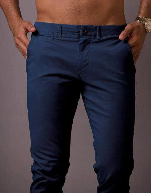 Vanguard Stretch Chino Pant - Dull Blue