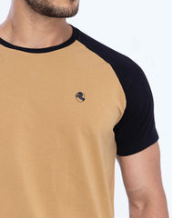 Veteran Raglan Sleeve Tee - Brown