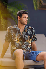 Summer Shirt Midnight Palm